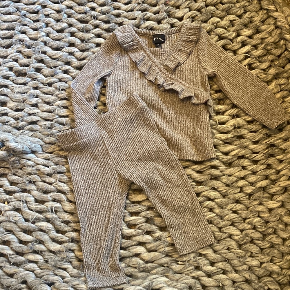 12 month 2-piece ribbed H&M outfit
